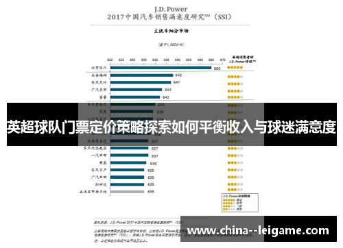 英超球队门票定价策略探索如何平衡收入与球迷满意度 英超球队门票定价策略探索如何平衡收入与球迷满意度