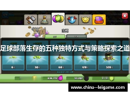 足球部落生存的五种独特方式与策略探索之道